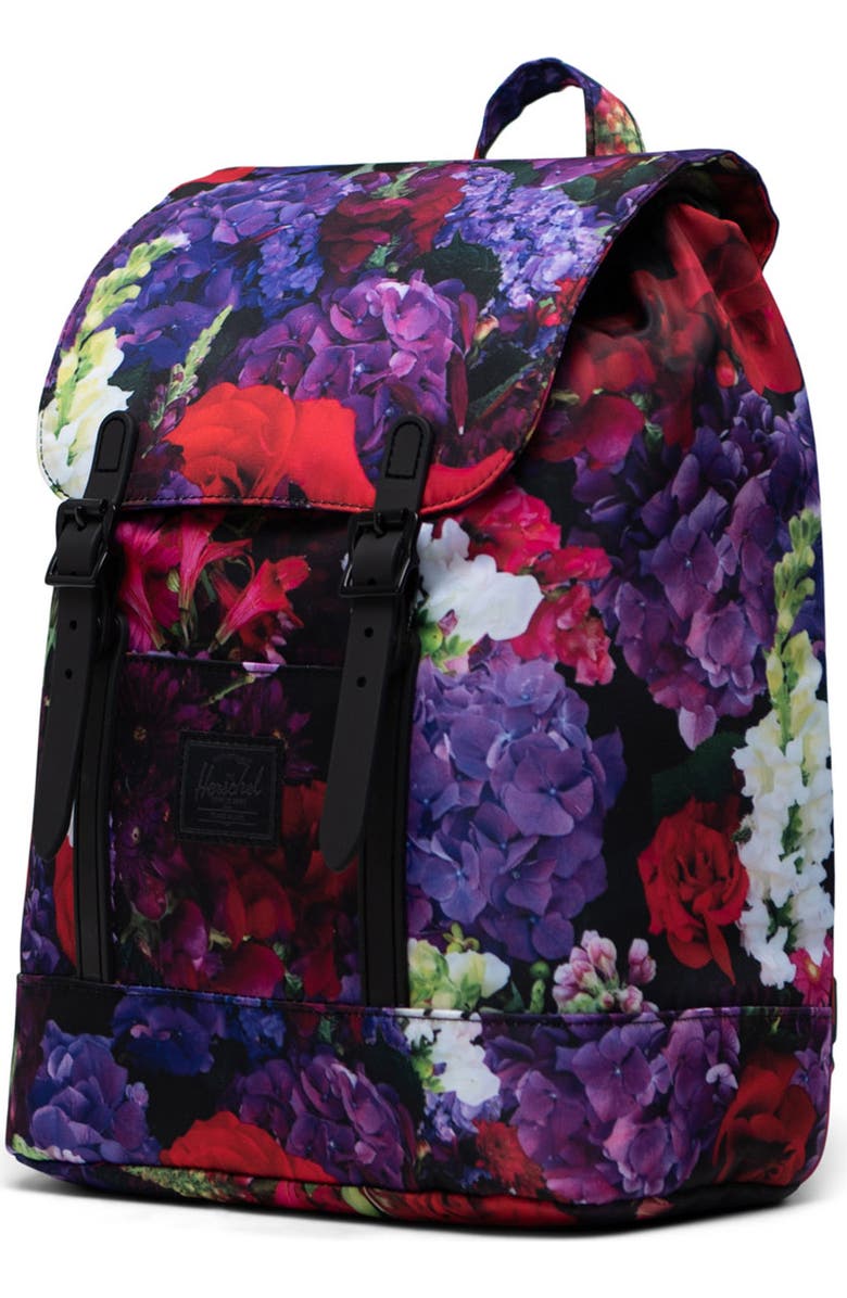 Herschel Supply Co. Retreat Floral Mini Backpack, Alternate, color,