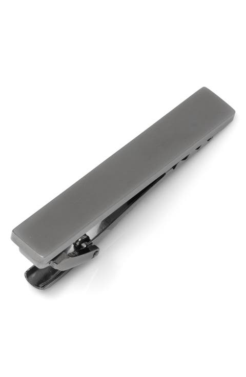 Gunmetal Stainless Steel Tie Clip