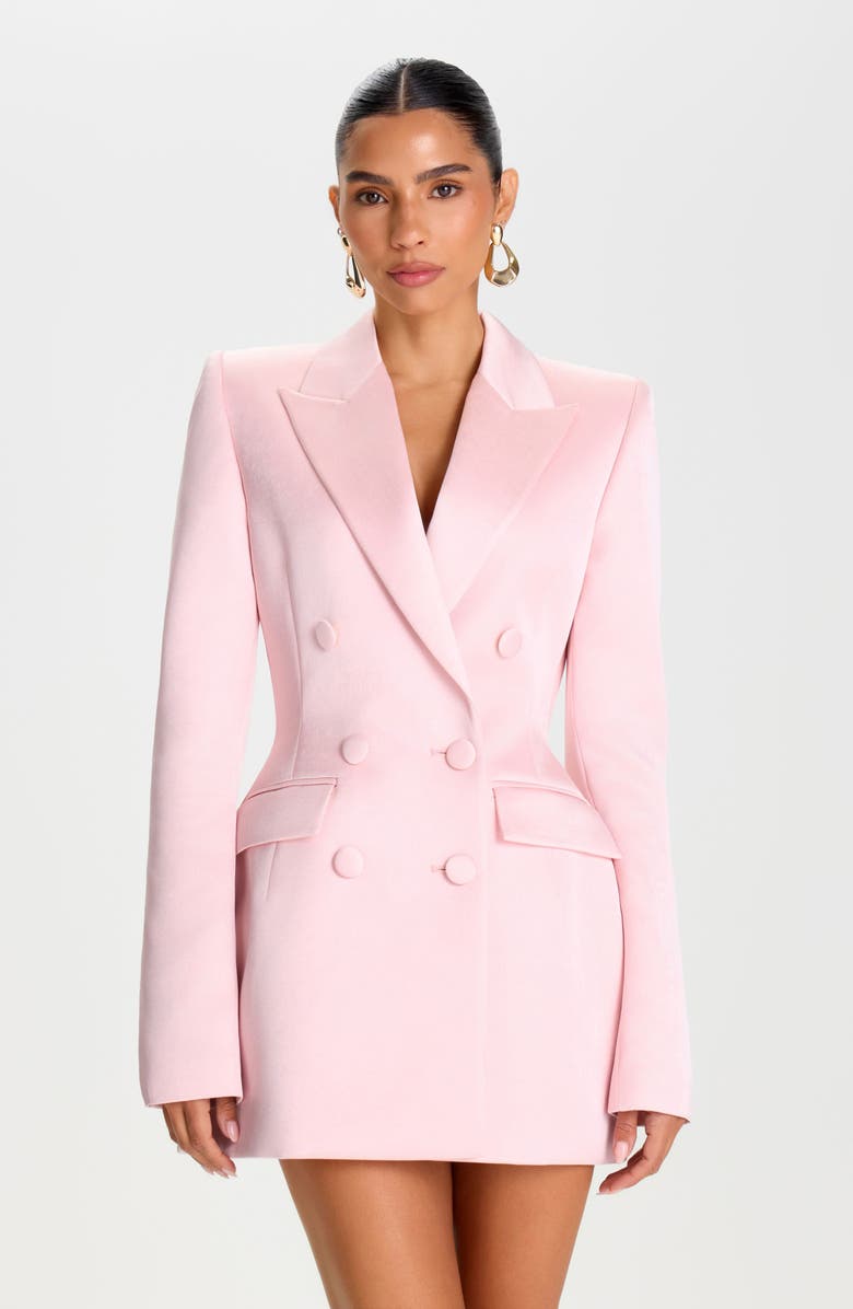 NADINE MERABI Monica Pink Blazer, Alternate, color, Pink