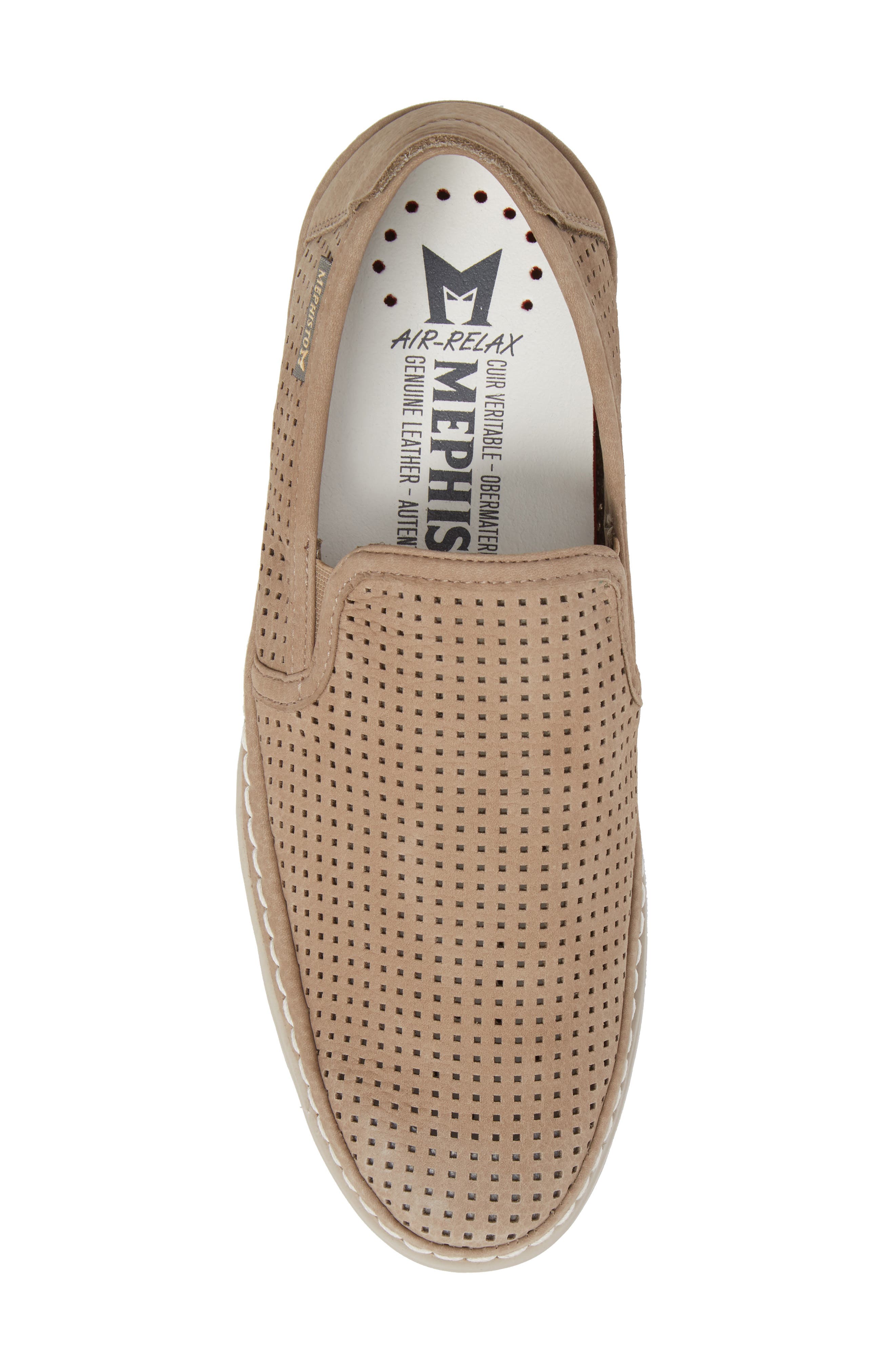 Mephisto Hadrian Perforated Slip-On, Alternate, color, 
