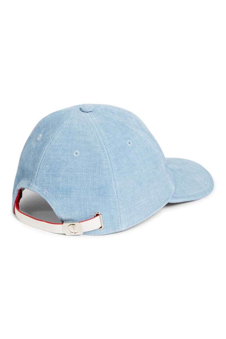 Mooncrest Suede Baseball Cap, Alternate, color, CERULEO
