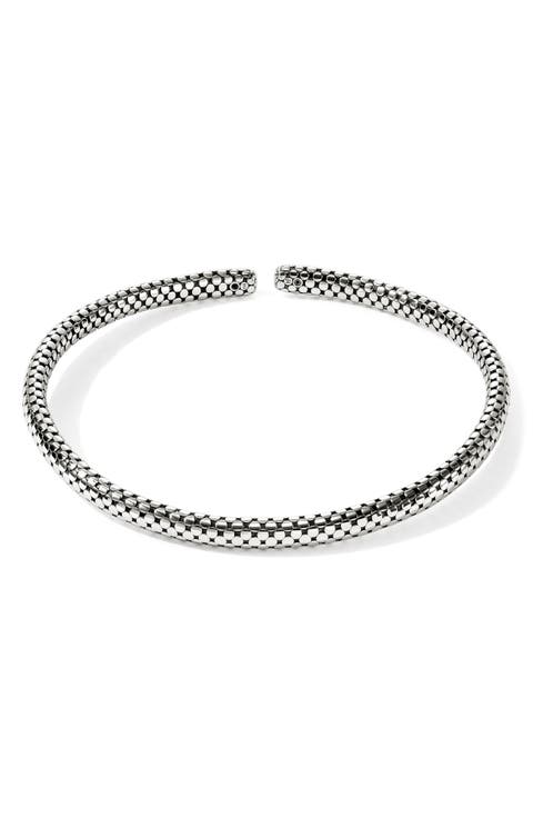 Dot Coil Choker Necklace