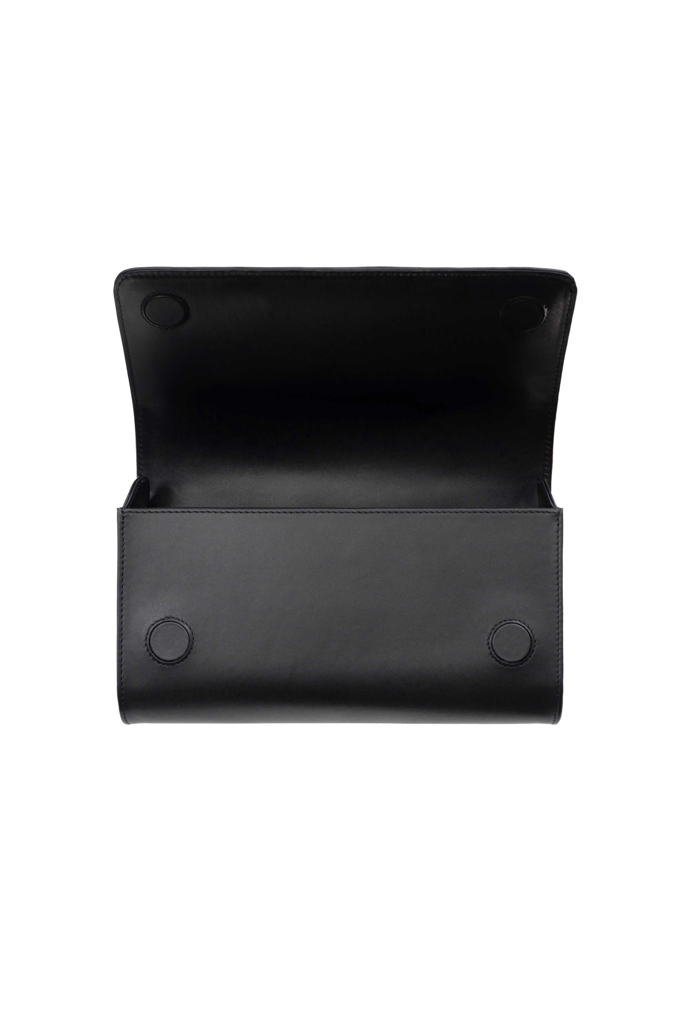 PERRIN PARIS L'Eiffel Clutch Bijoux, Alternate, color, Black