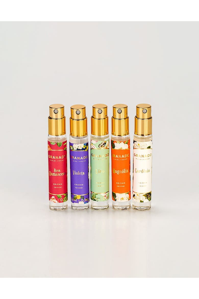 Discovery Set Floral, Alternate, color, Clear
