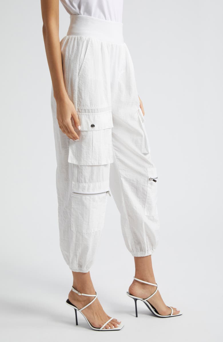Cinq à Sept Genevive High Waist Crop Cargo Pants, Alternate, color, 