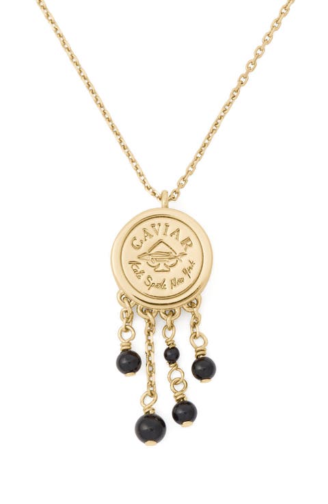 Caviar Pendant Necklace