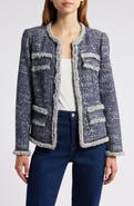 KOBI HALPERIN Keaton Cotton Tweed Jacket
