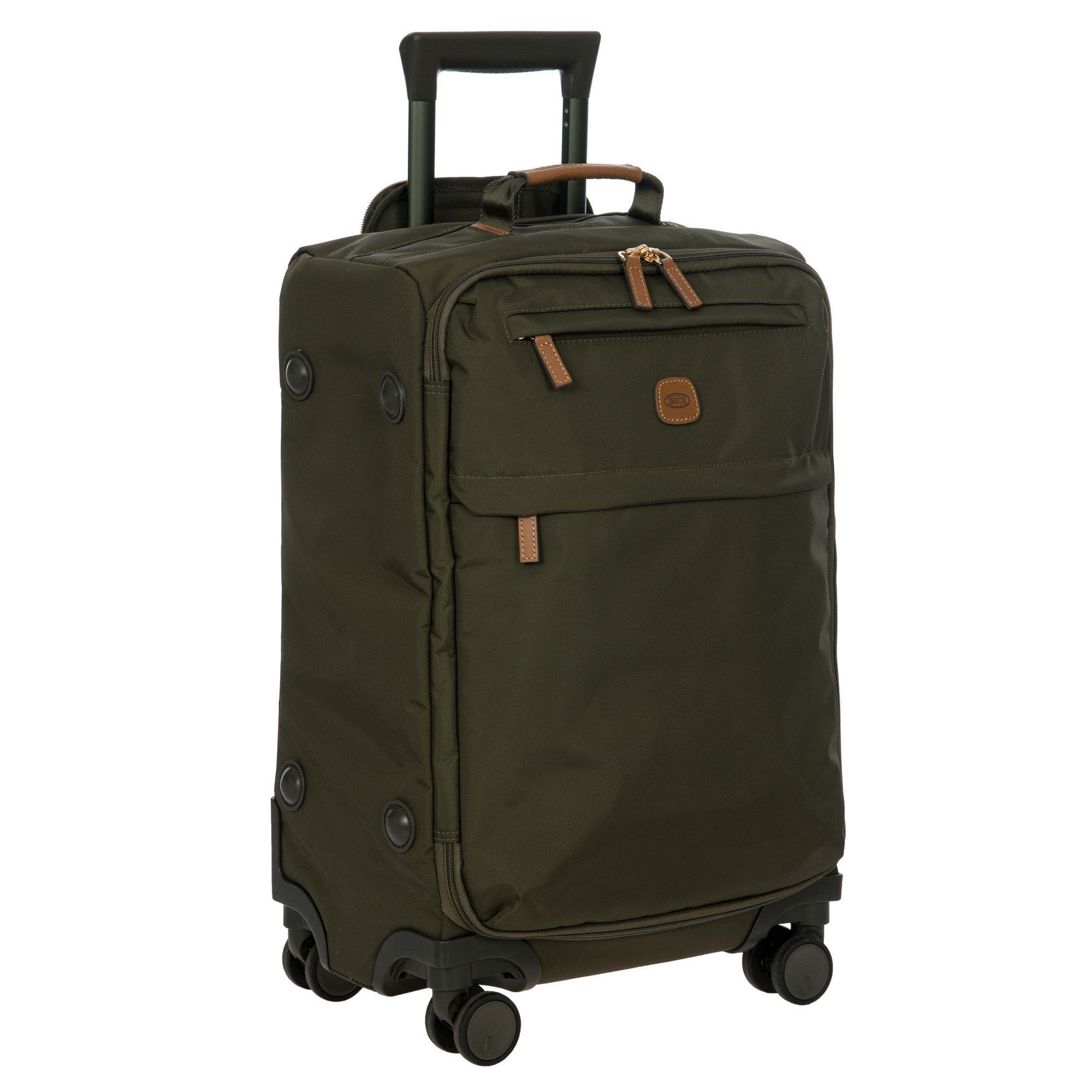 Bric's 2 Piece Set - X-Travel 21" Carry-On Spinner & Large Sportina Tote Bag, Alternate, color, Olive