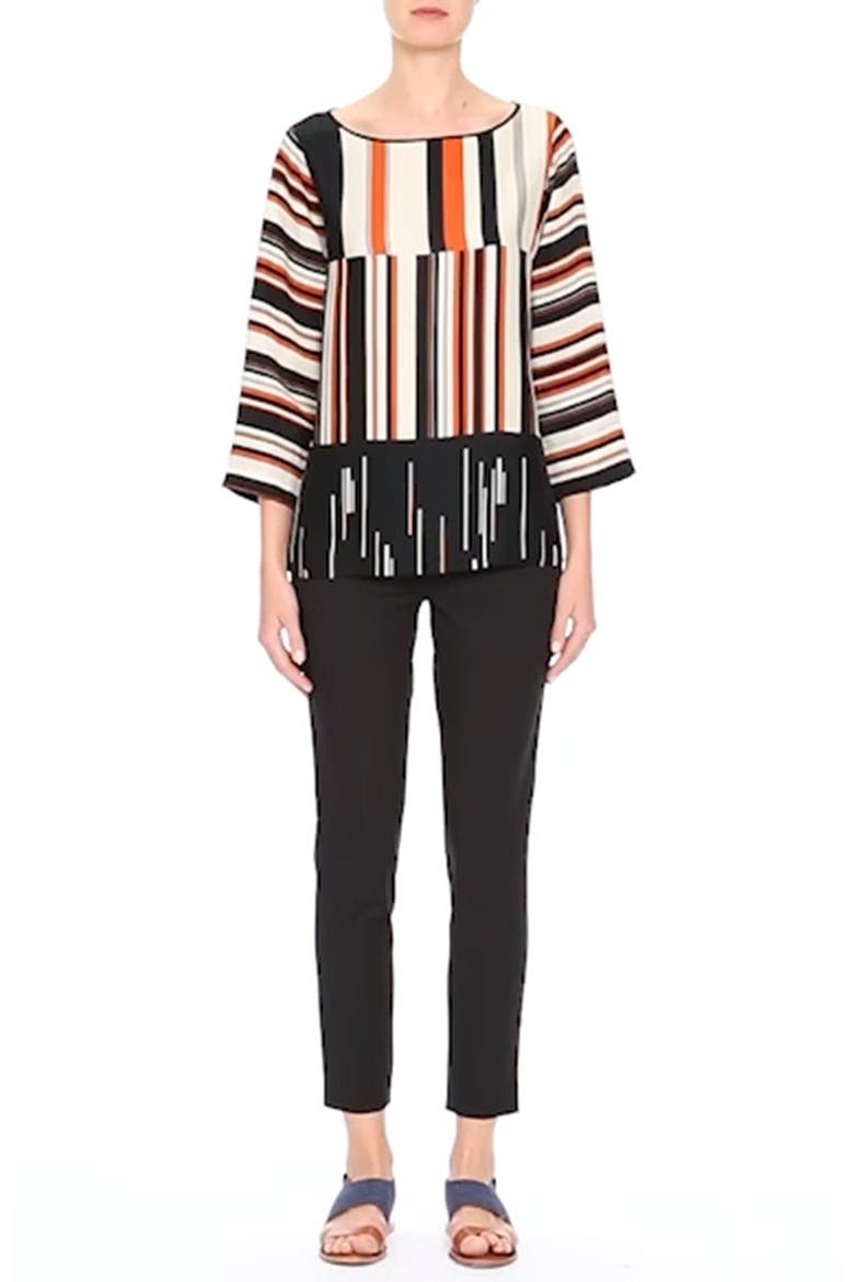 Stanton Slim Leg Ankle Pants, Alternate, color, BLACK
