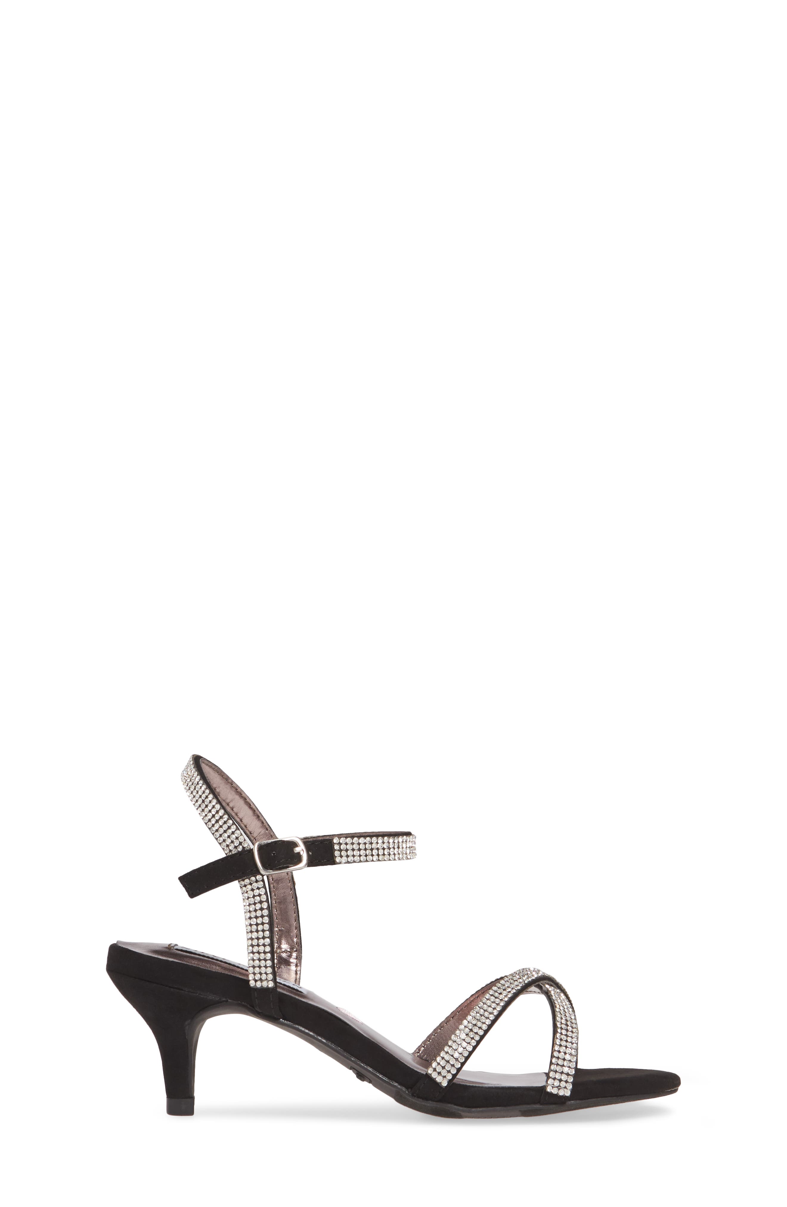 Steve Madden JClass Crystal Embellished Sandal, Alternate, color, 