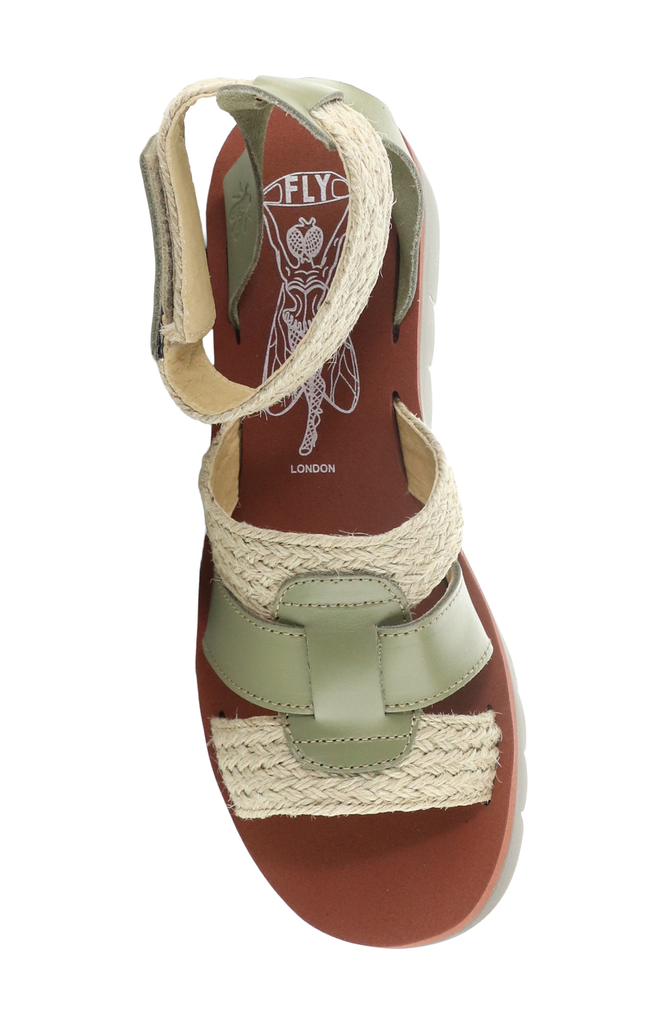 Yory Ankle Strap Sandal, Alternate, color, 000 SMOG BRIDLE/JUTE