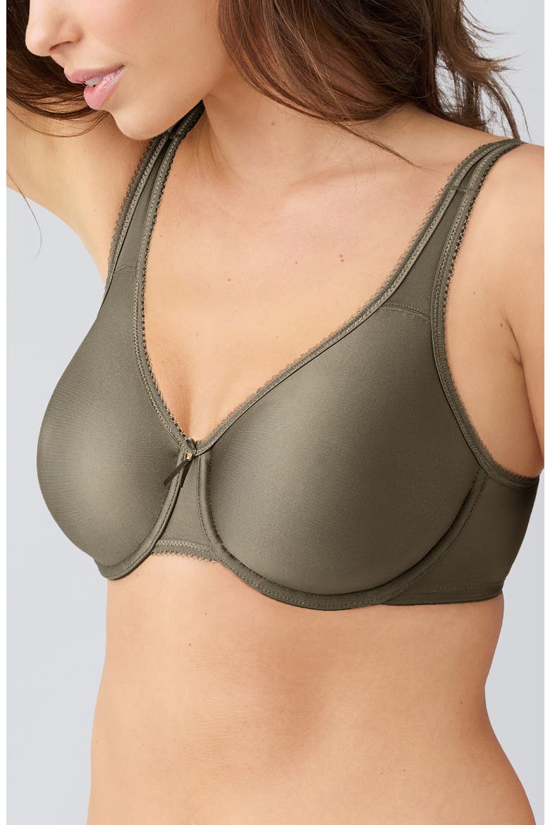 Basic Beauty Seamless Underwire Bra, Alternate, color, BUNGEE CORD