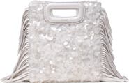 maje Sequinned M mini bag
