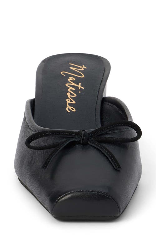 Matisse Basilio Mule In Black