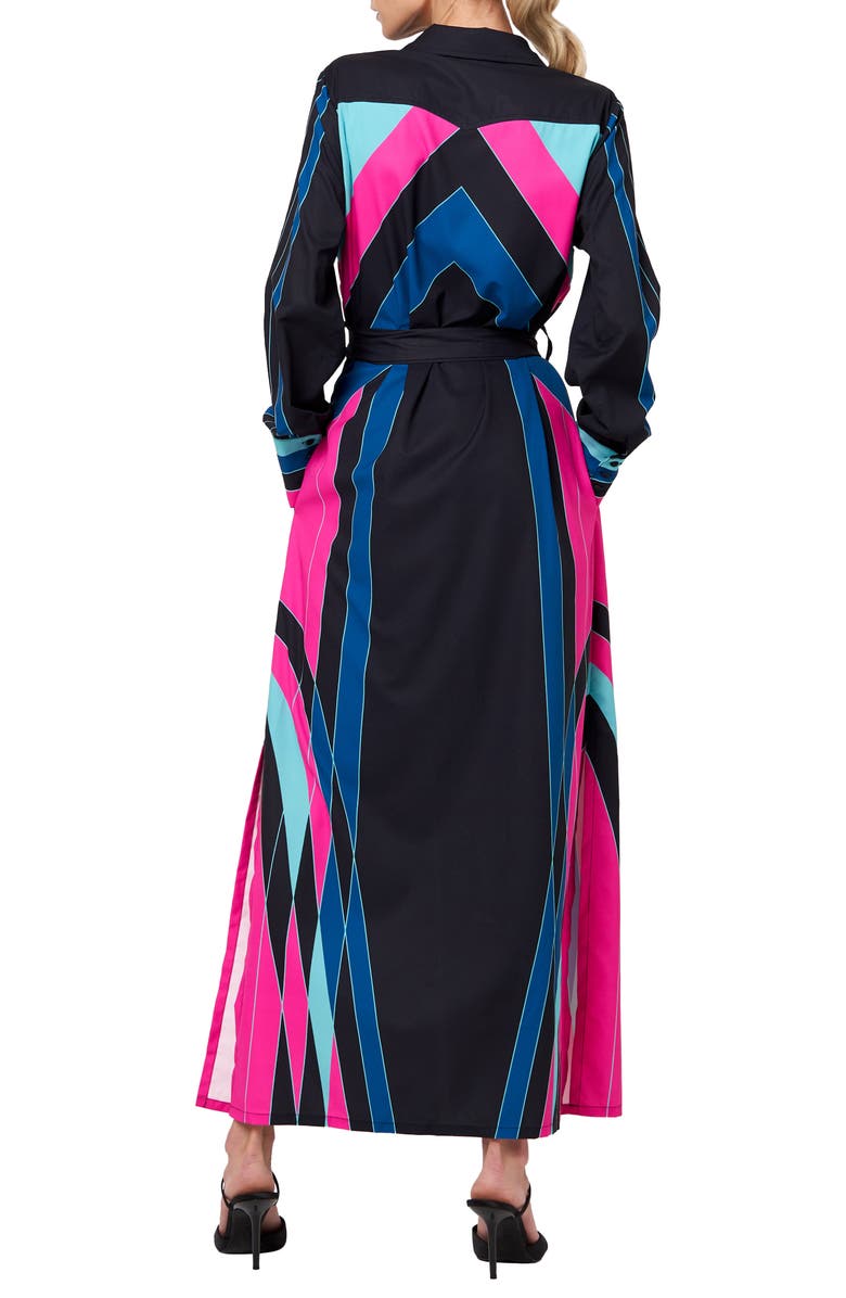 CIEBON Jynai Long Sleeve Shirtdress, Alternate, color,