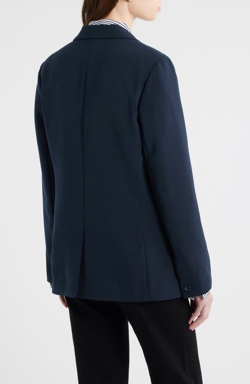 Rag & Bone Jennifer Slim Fit Vest & Blazer Set In Blue