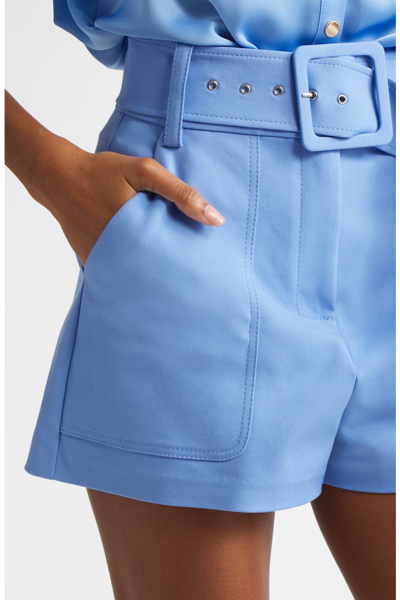 Kasey Belted Shorts, Alternate, color, RIBBON BLUE