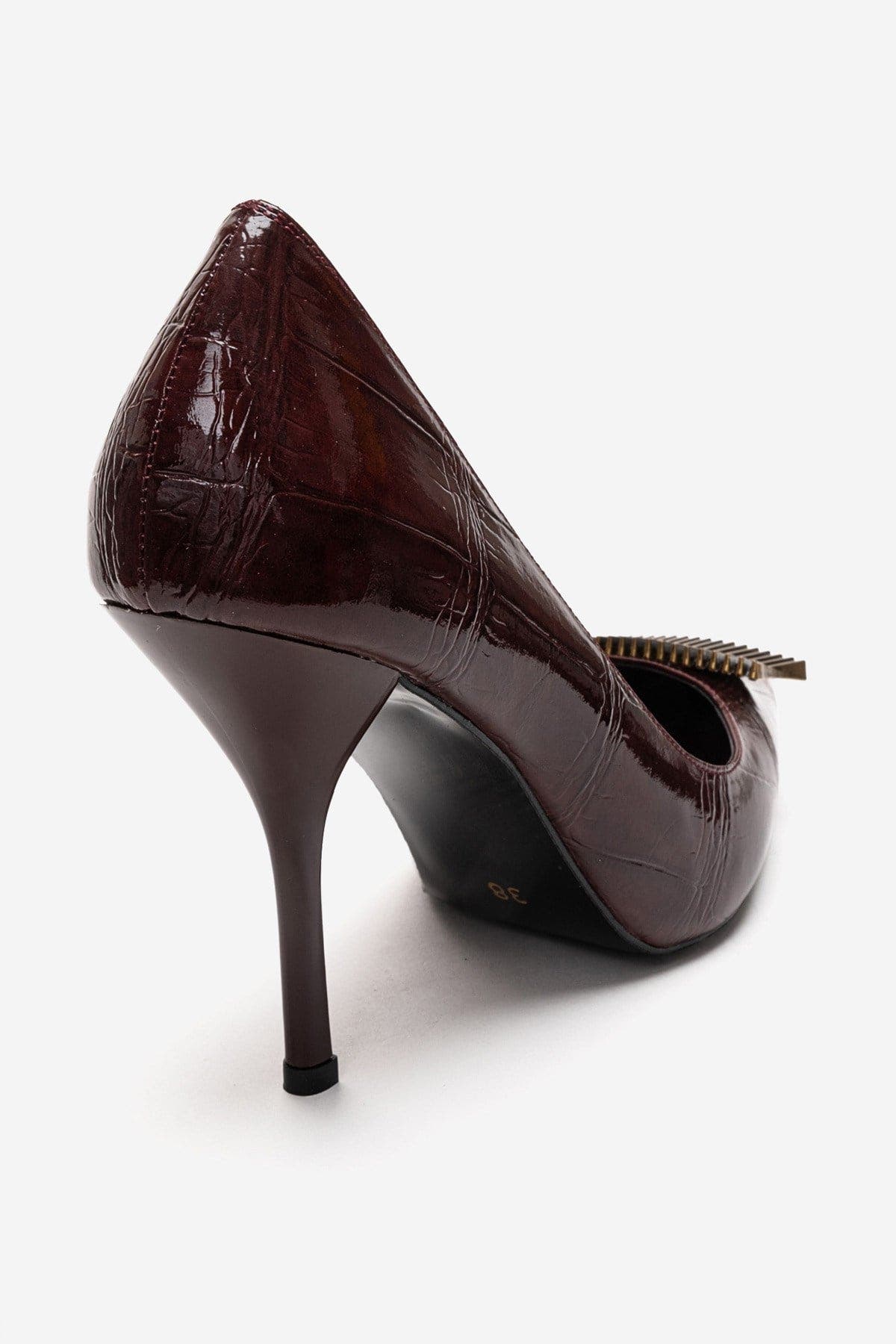 Dexen Stiletto Pump, Alternate, color, Burgundy Print