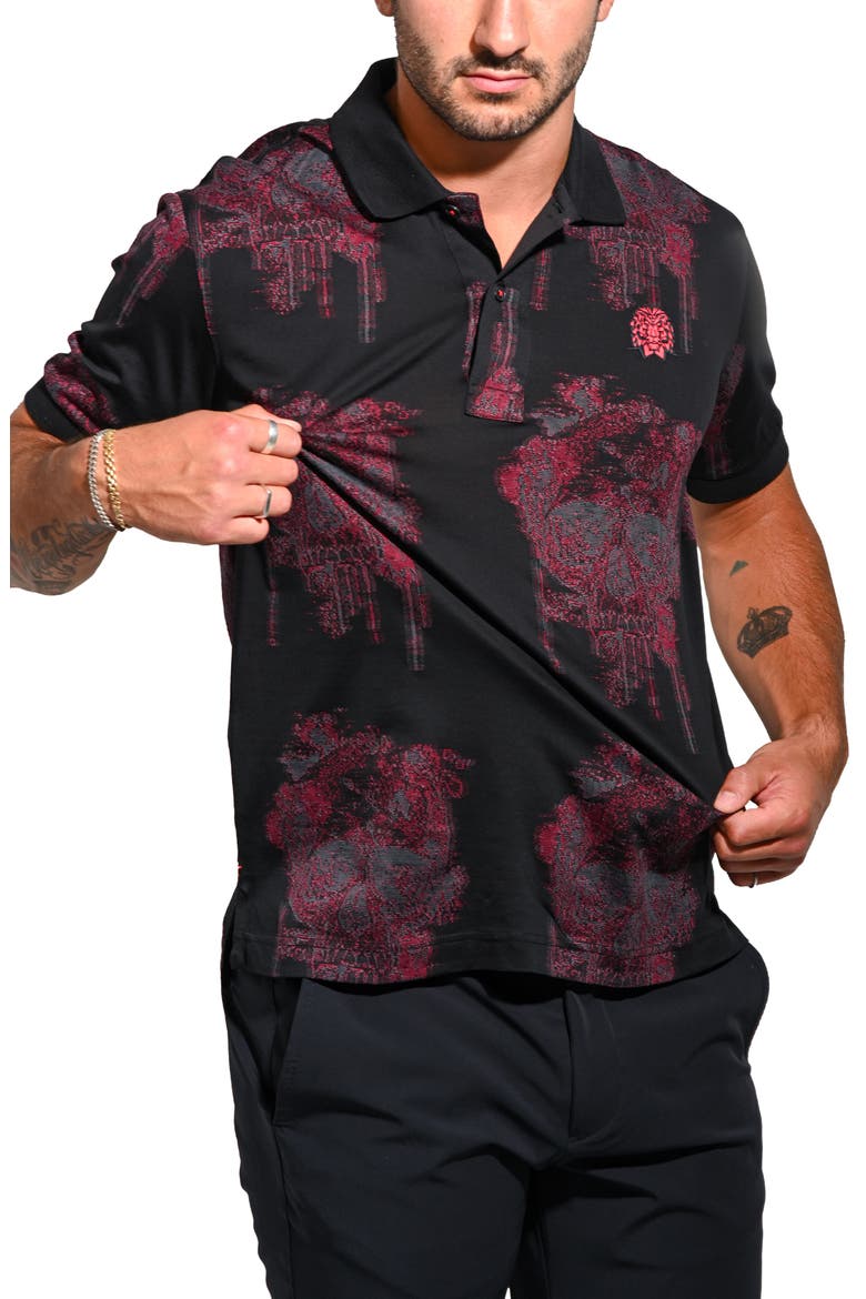 Mozart Triangle Polo, Alternate, color, RED