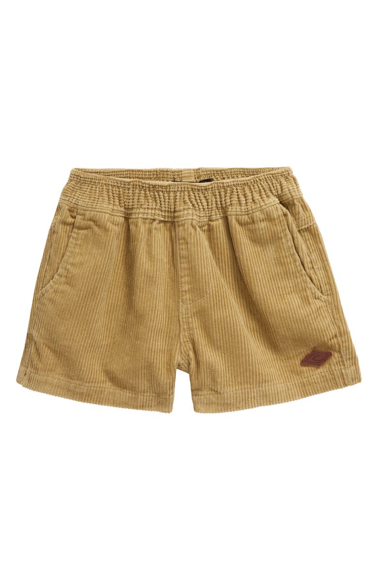 Rip Curl Kids' Surf Cotton Corduroy Volley Shorts, Main, color,