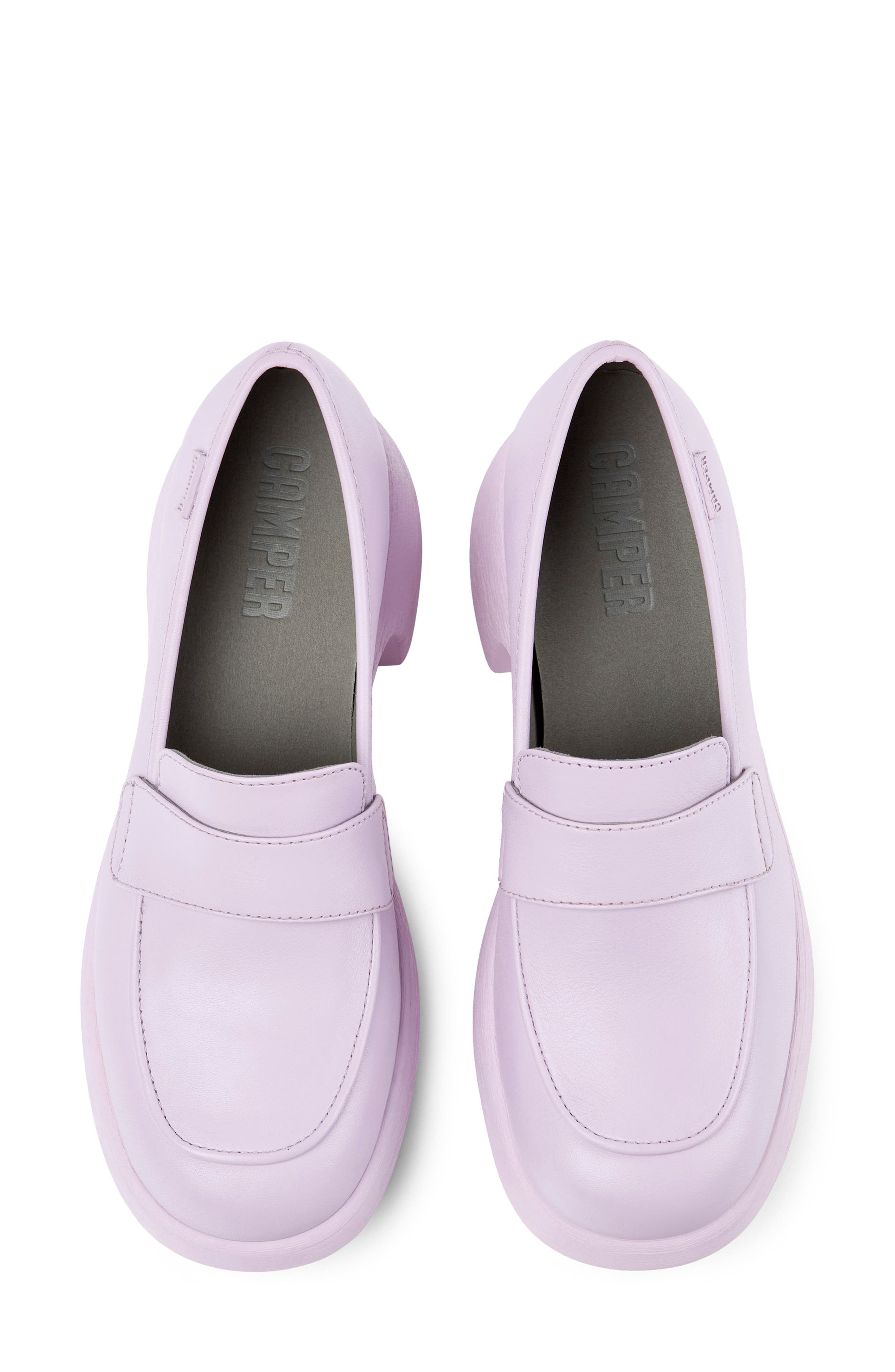 Thelma Platform Loafer, Alternate, color, LT/ PASTEL PURPLE