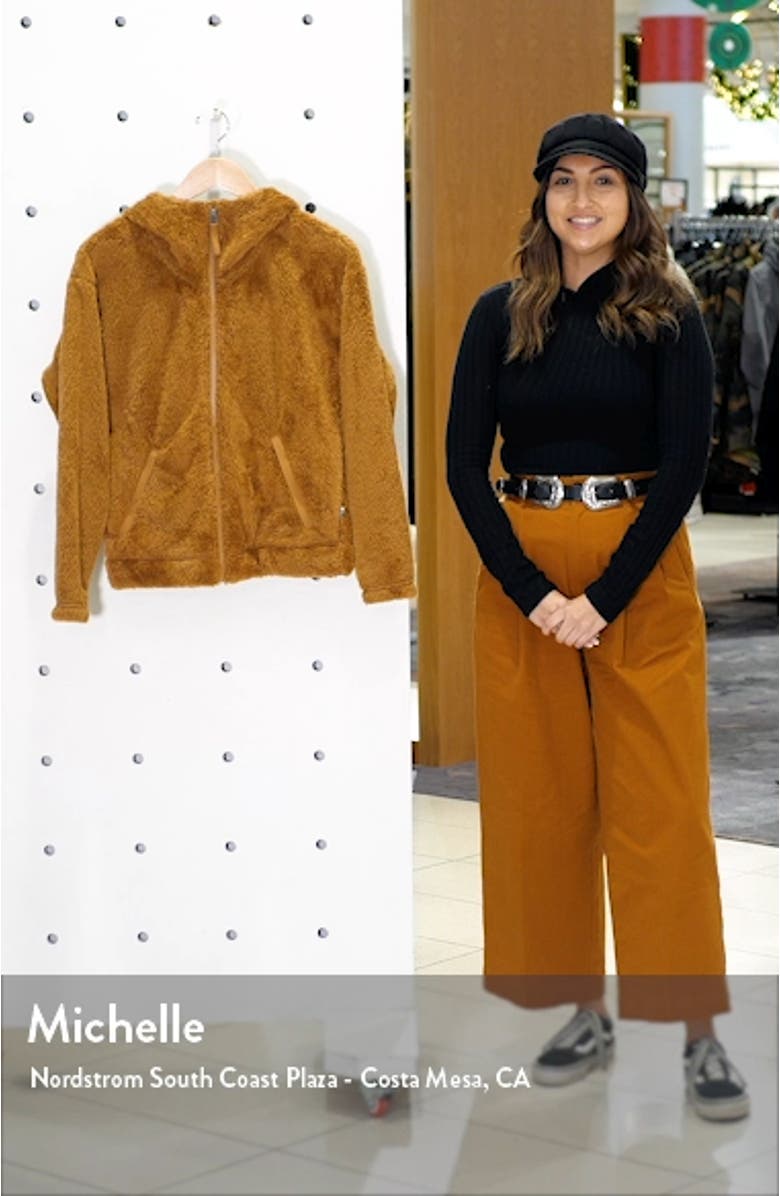 Furry Fleece Hooded Jacket, sales video thumbnail