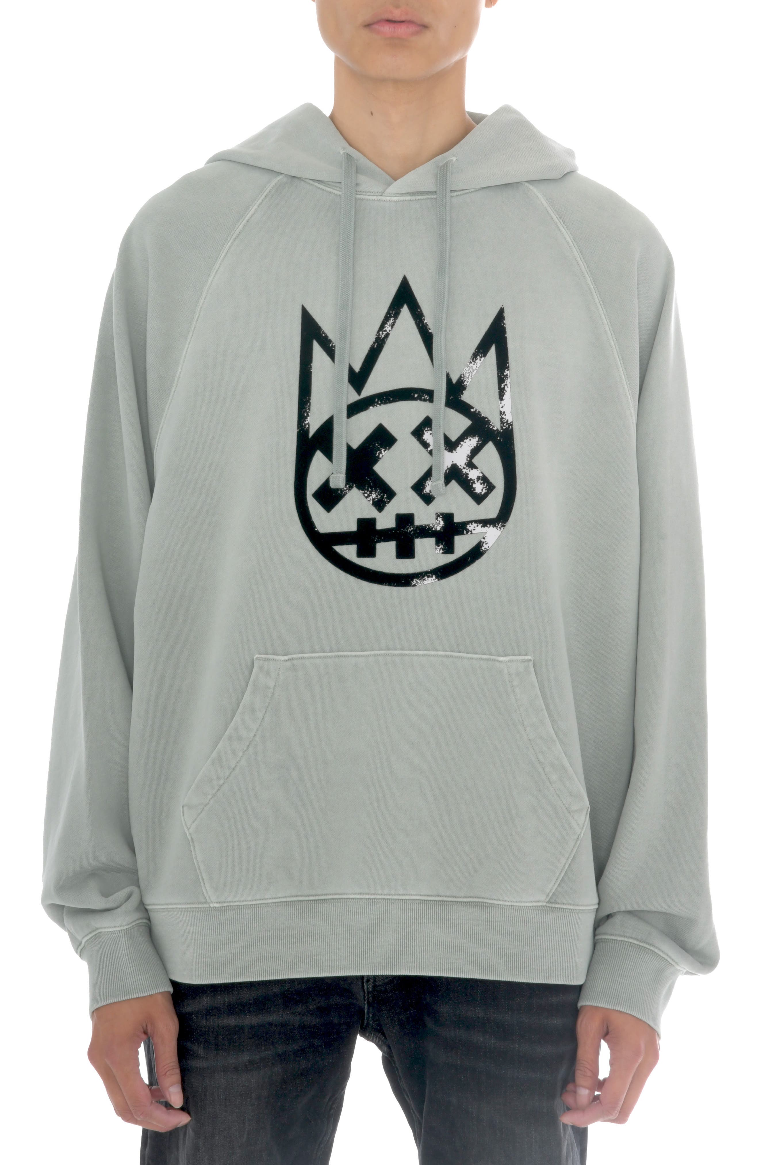 Cult of Individuality Shimuchan Flocked Logo Graphic Hoodie