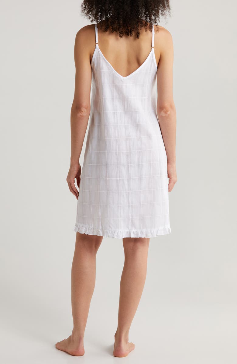 Papinelle Ivy Ruffle Cotton Short Nightgown, Alternate, color, 