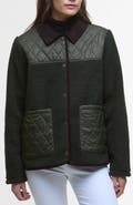 Barbour Laurel High Pile Fleece Quilted Jacket