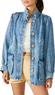 Steve Madden Marceline Denim Shirt Jacket