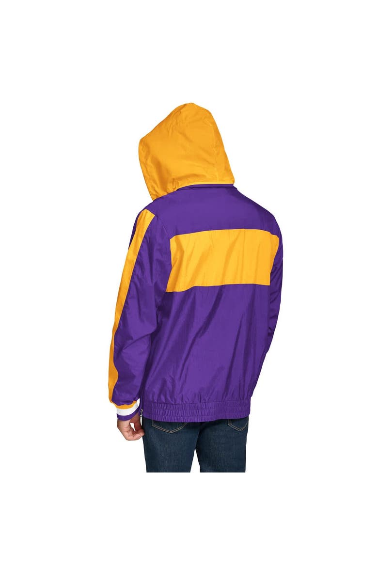 Men's Tommy Hilfiger Purple Minnesota Vikings Gael Lightweight Half-Zip Hoodie Jacket, Alternate, color, Purple