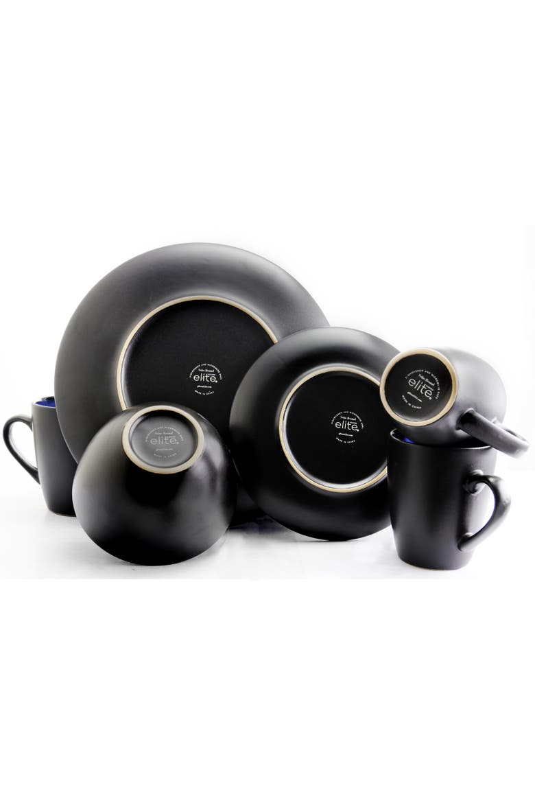Round 16-Piece Dinnerware Set,, Alternate, color, Blue
