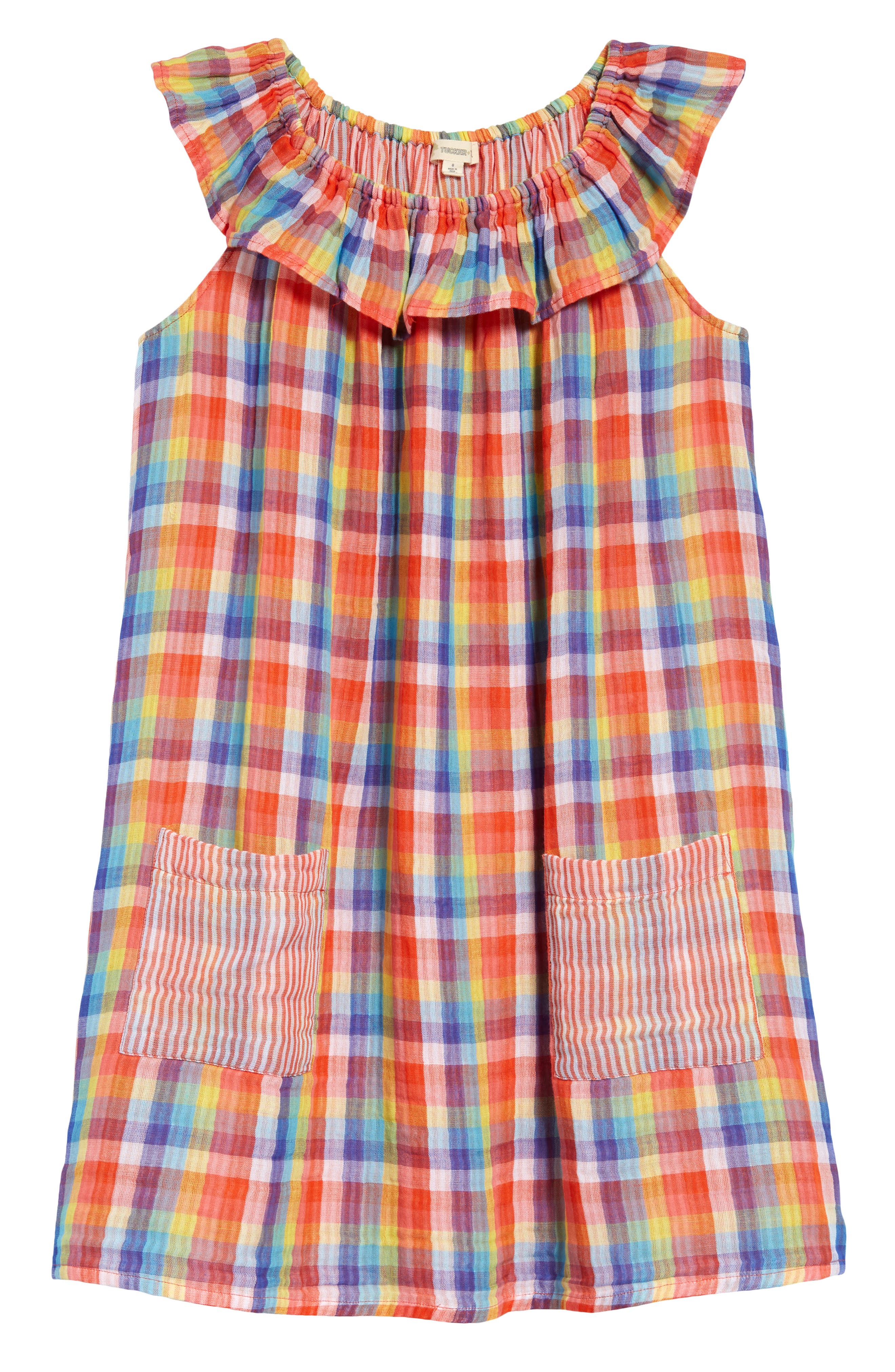 Tucker + Tate Kids' Plaid Shift Dress (Women) | Nordstrom