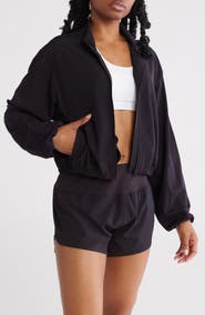 X by Gottex Full Zip Woven Jacket