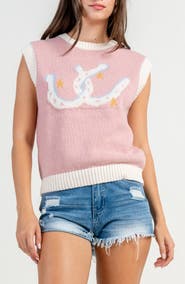 Beivy Horseshoe Sweater Vest