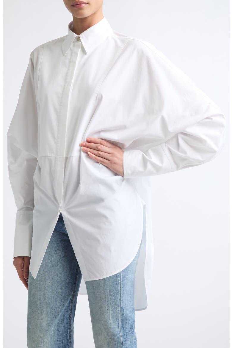 Dover Tuxedo Shirt, Alternate, color, WHITE