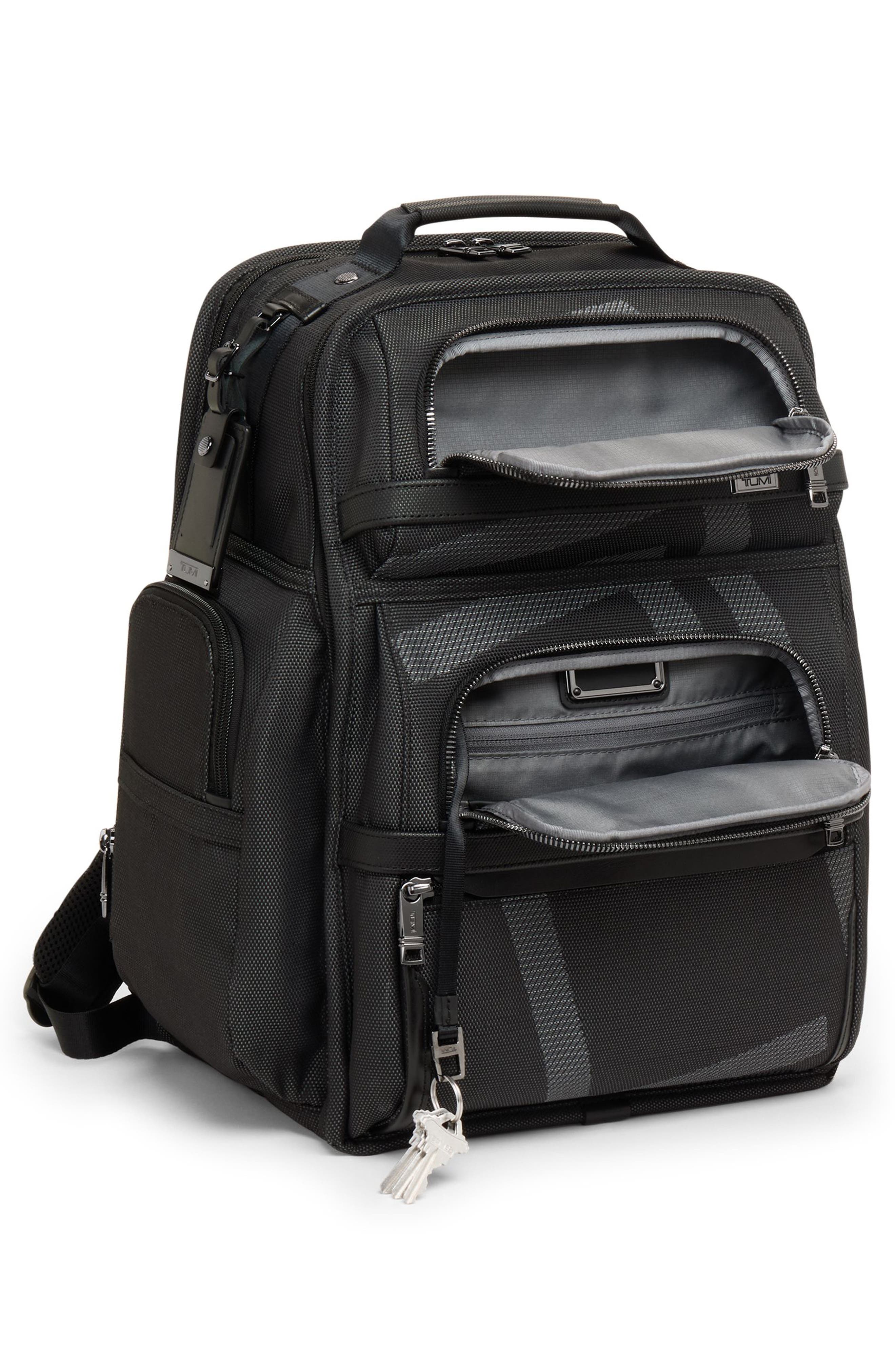 TUMI Brief Backpack, Alternate, color, Reflective Tumi Jacquard