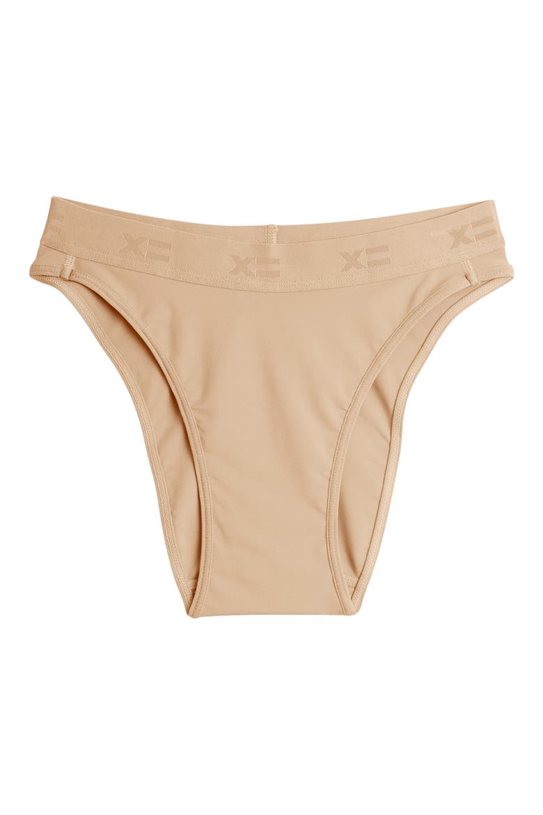 SmoothTuck Tucking Hi Leg Bikini, Main, color, CHAI