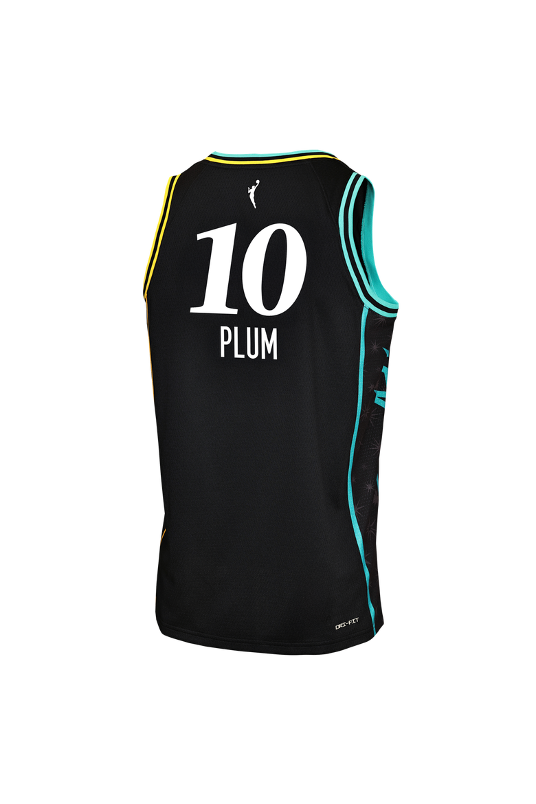 Youth Nike Kelsey Plum Black Los Angeles Sparks Victory Jersey - Rebel Edition, Alternate, color, Black