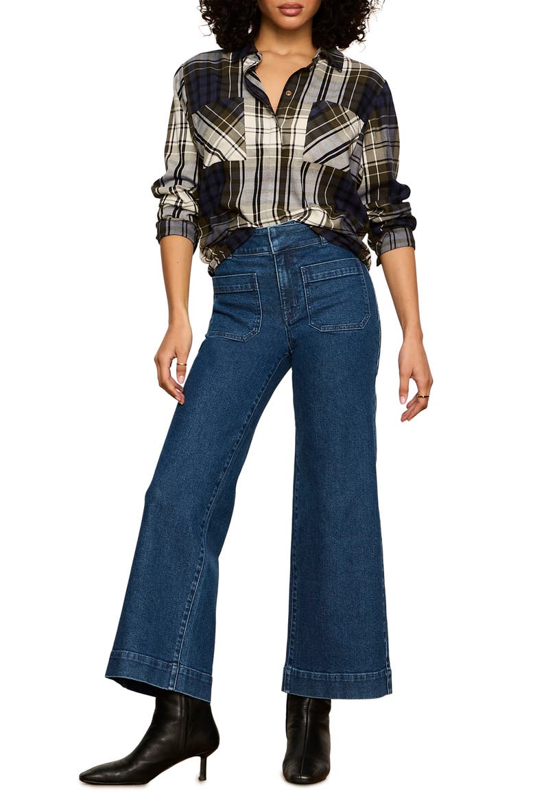 The City Plaid Shirt, Alternate, color, TRUE GREEN PLAID