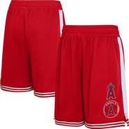 Outerstuff Youth  Red Los Angeles Angels Infielder Shorts