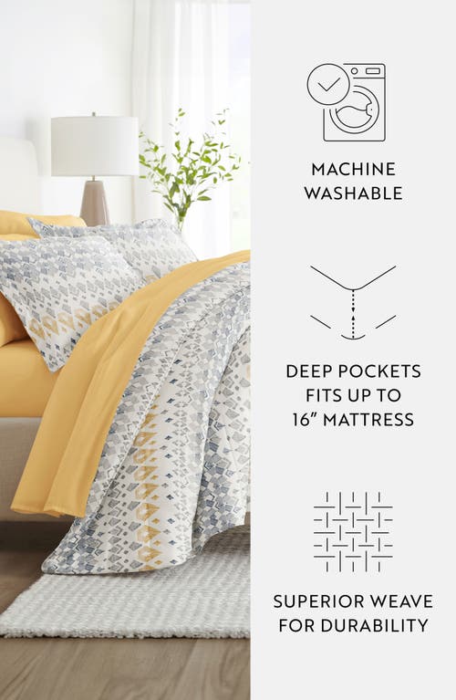 Homespun 7-piece Assorted Comforter Set In Mayan Stamp Gray