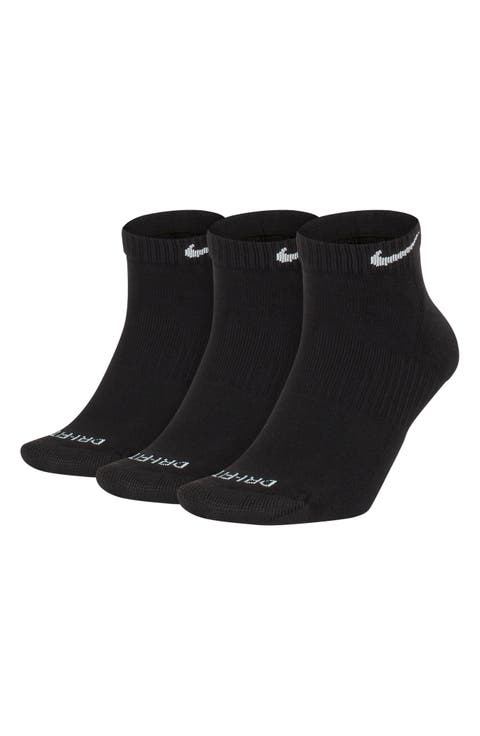 Kids' 3-Pack Cushioned Ankle Socks (Big Kid)