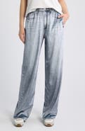 rag & bone rb Miramar Velvet Wide Leg Pull-On Sweatpant Jeans
