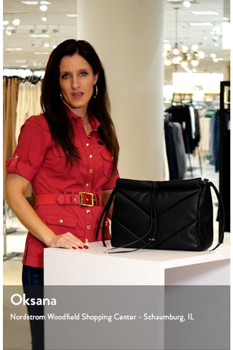 Katlin Small Quilted Faux Leather Tote video