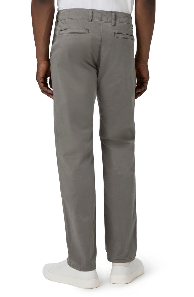 PAIGE Vincent Straight Leg Sateen Chinos, Alternate, color, Cool Slate