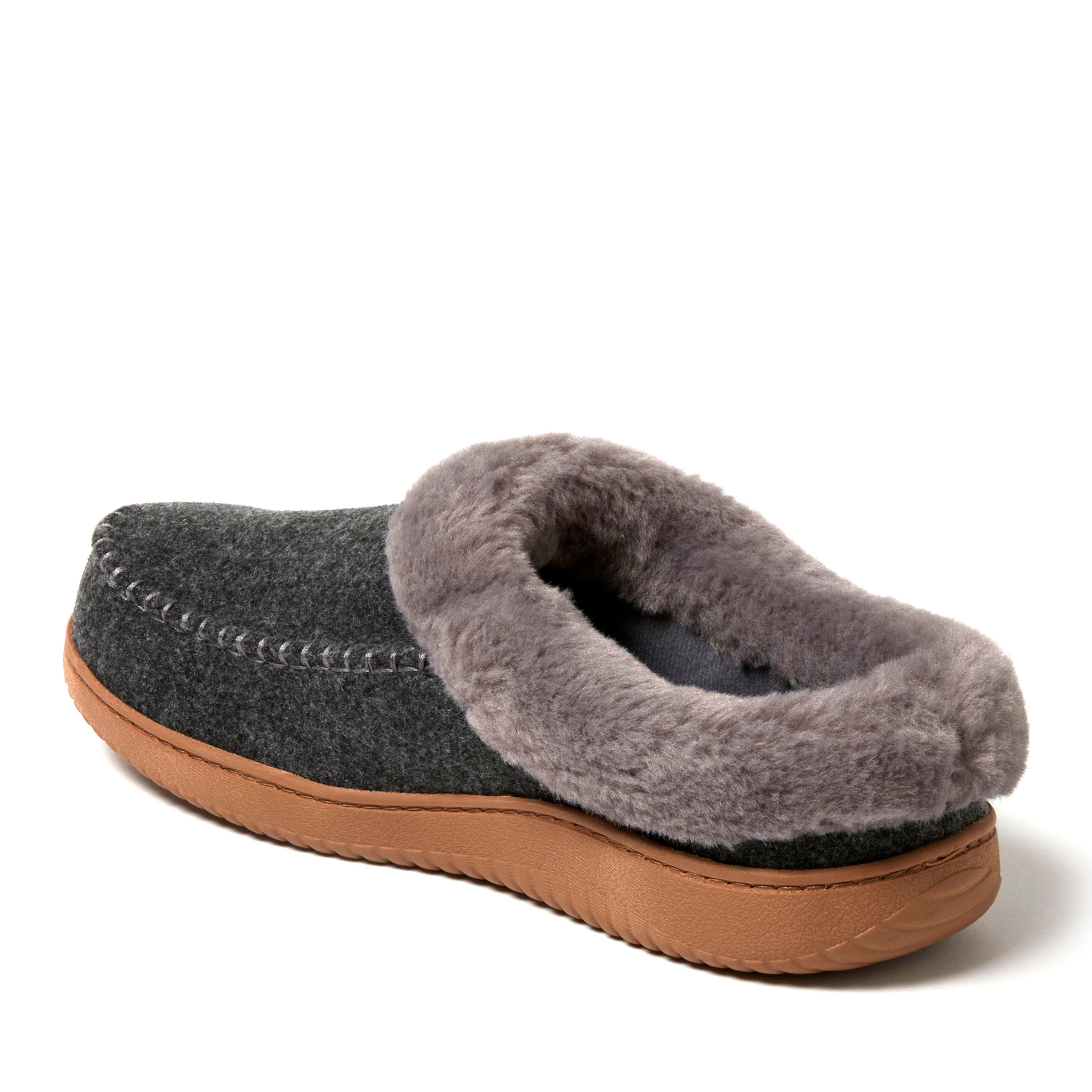 DEARFOAMS Baro Energy Return Clog Slipper, Alternate, color, Dark Heather Grey