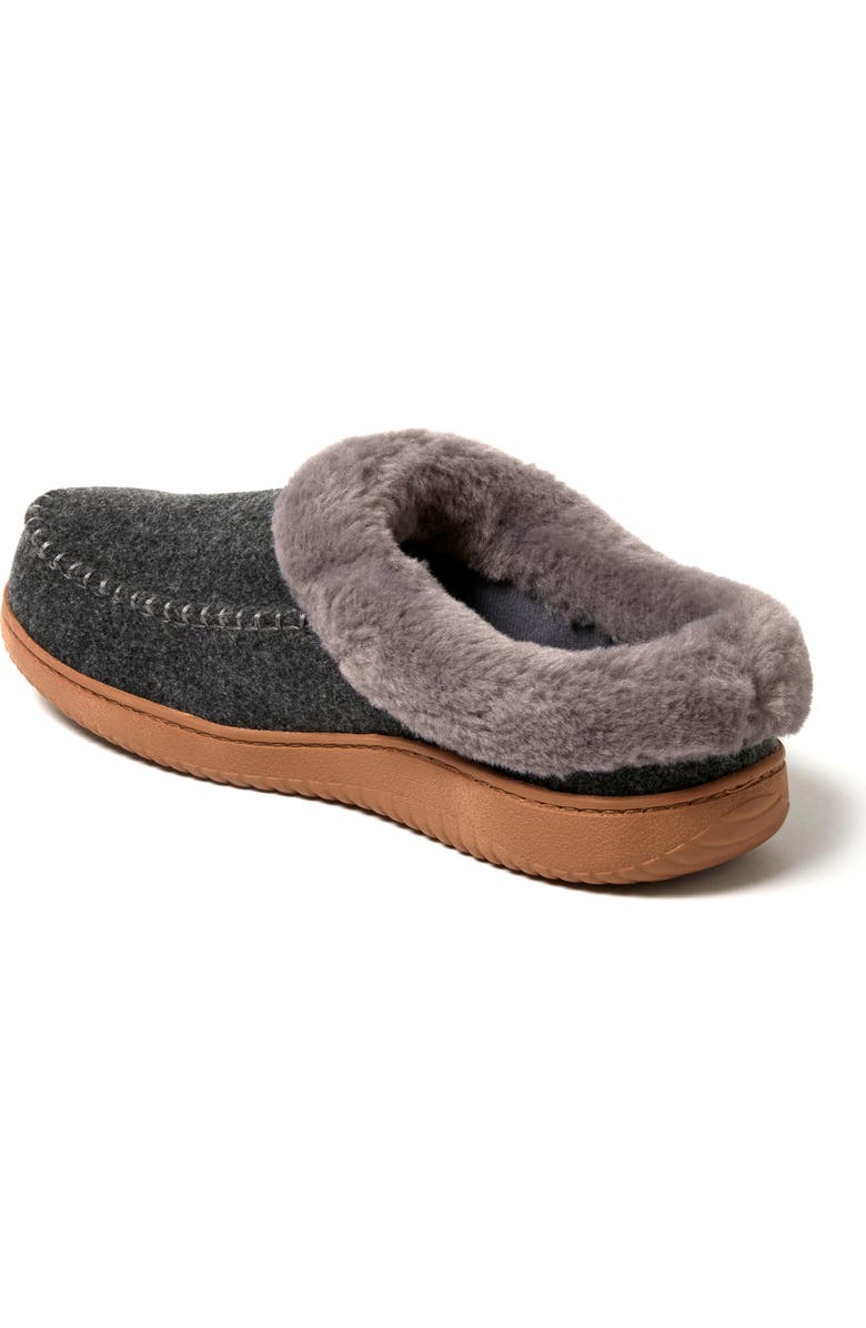 DEARFOAMS Baro Energy Return Clog Slipper, Alternate, color, Dark Heather Grey