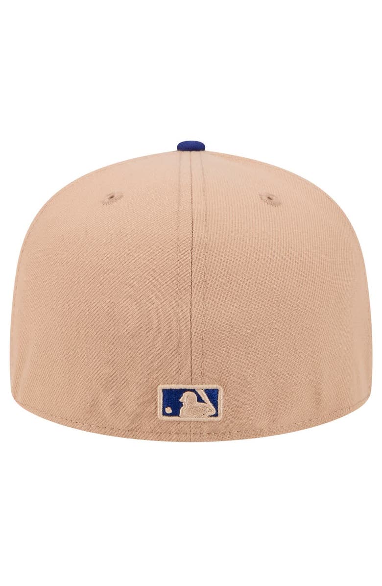 New Era Men
s New Era Khaki Los Angeles Dodgers 59FIFTY Fitted Hat, Alternate, color, Khaki