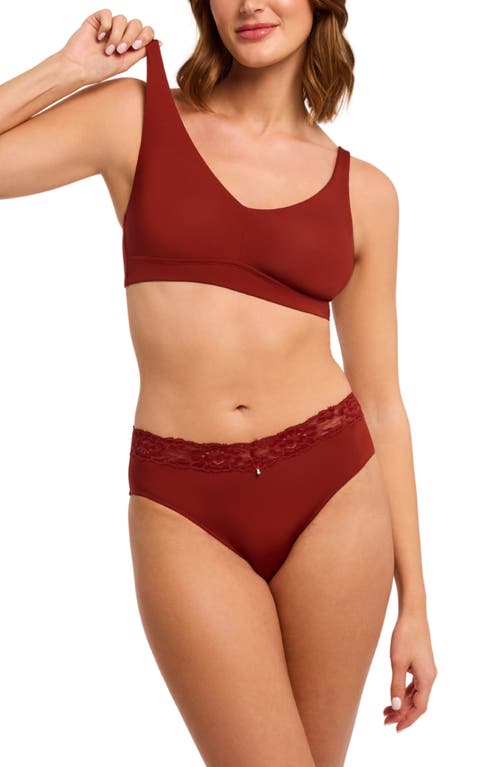 Montelle Intimates Mysa Bralette In Red
